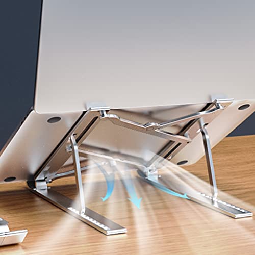 Soporte de computadora portátil para evitar dolor de cuello en escritorio 6
