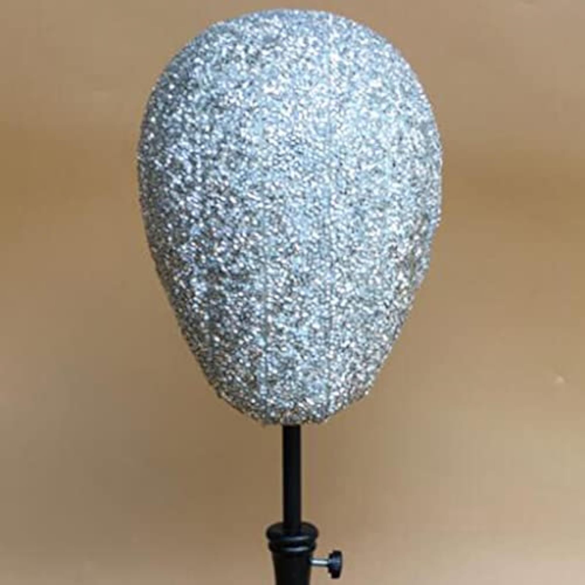 Rhinestone Decor Manikin Head Model Display for Salons