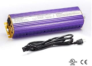 TOPHORT 600 Watts Digital Dimmable Electronic Ballast for HPS MH Grow Light Bulb