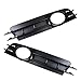 WANRONG Parrilla de Carreras Lámpara de luz Frontal Delantera de 2X Grill Grill Grill Fit for Audi A6 y A6 Quattro C6 2005 2006 2007 2008 4F0807681A 4F0807682A Piezas Exteriores automotrices