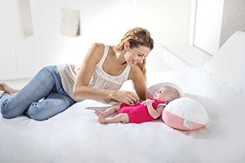 Babymoov Mom & Baby - Maternity Cushion Cover for Babymoov Ergonomic Maternity Pillow and Infant Positioner (Navy), Pink, Pillowcase