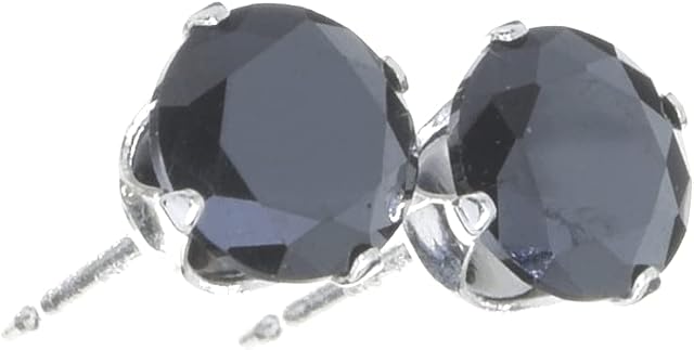pewterhooter® London Collection Women's Sterling Silver stud earrings for sensitive ears. Sustainably Crafted, Naturally Beautiful. Gift Box.