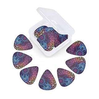 Lot de 12 médiators de guitare en forme de main de Fatima mystique bohème pour guitare basse électrique, acoustique, cadeau avec boîte - Les Beatles, Paul McCartney, John Lennon, RIngo Starr, George Harrison Lot de 12 médiators de guitare en forme de main de Fatima mystique bohème pour guitare basse électrique, acoustique, cadeau avec boîte – Image 3