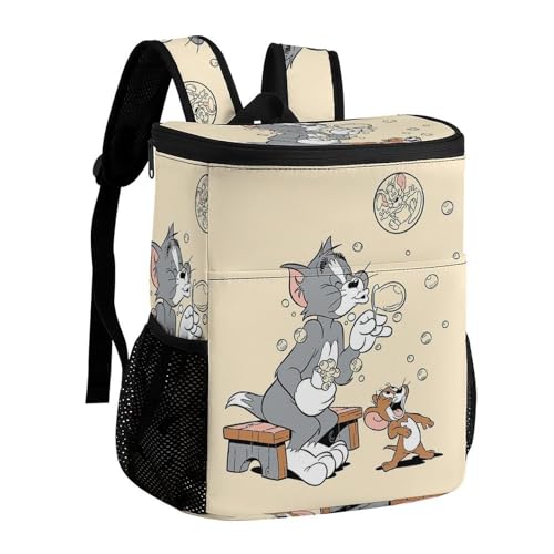 トムとジェリー クーラー バックパック 保冷リュック 大容量 クーラーボックス 保冷リュック 冷蔵庫バッグ 保温 釣り キャンプ クーラーボックス クーラーバッグ