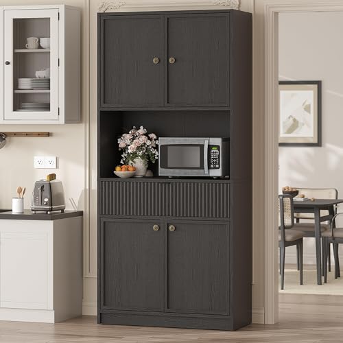 GAOMON 70'' Tall Kitchen Pantry Cabinet, Pantry Storage Cabinet with