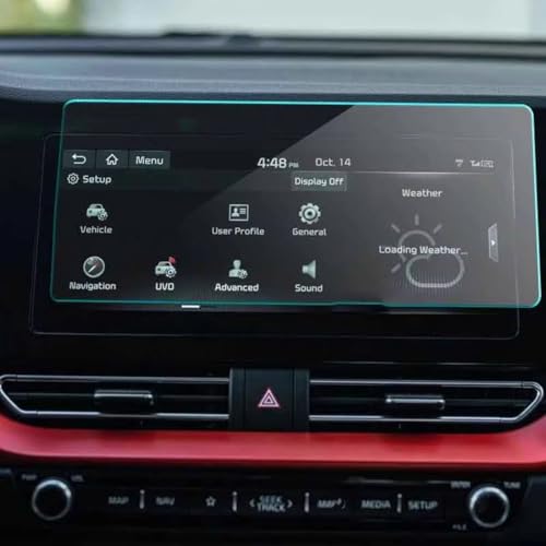 Protection écran Kia Niro 2020 verre trempé ultra résistant anti-reflet 10.25"
