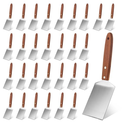 30 Pack Small Brownie Cookie Pizza Spatula Stainless Steel Spatula