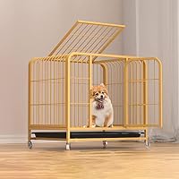 犬用ケージ キャスター付き 109*37*67 cm 41jpWFuUjUL._SS200_.jpg