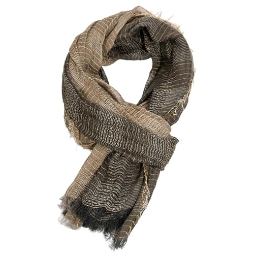 YUKORT Men'S Winter Knitted Scarf Scarf Men Autumn Winter British Style Mens Scarves Neck Warmer (Color : Khaki)