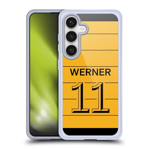 Funda Timo Werner Chelsea para Samsung S24 5G gel flexible carcasa oficial con diseño de equipación azul