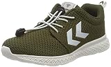 hummel Unisex Kinder Race Jr Sneaker , Olive Night , 30 EU
