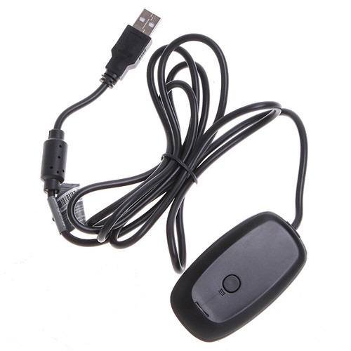 Receiver Receptor Para Controle Wireless Xbox 360 Computador PC Preto