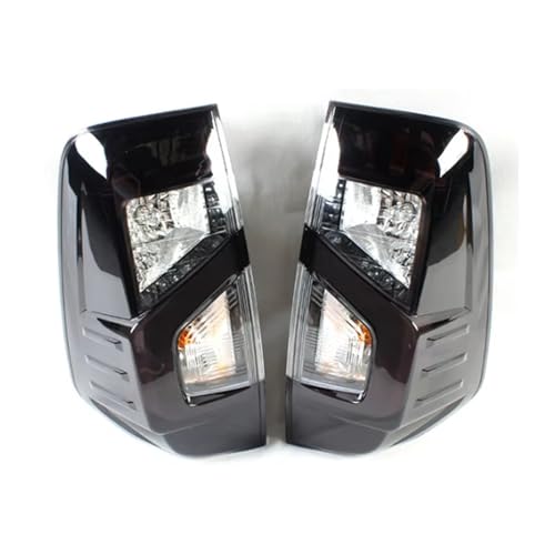 Fini les phares ternes : paire de feux arrière LED Nissan Navara NP300 blocs clignotants noirs
