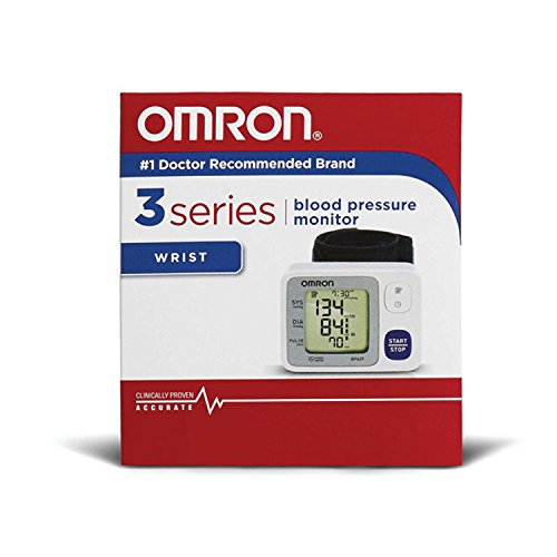 Omron 3 Series Wrist Blood Pressure Monitor; 60-Reading Memory With Irregular Heartbeat Detection By Omron #TOP5