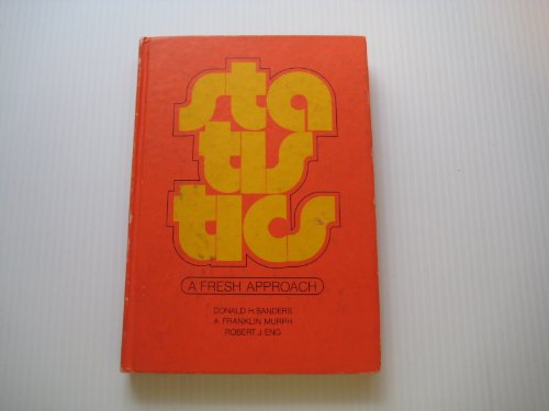 Statistics: A fresh approach 0070546355 Book Cover