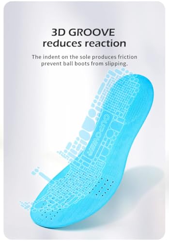 Image of Soccer Cleat Boot Shoe Insoles Inserts Pad Poron Foam Anti-Slip Athelete (US9.5-10)
