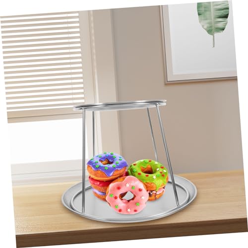 Assiette acier inoxydable double pour économiser l'espace de fête - 8