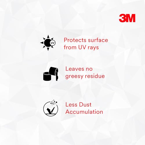 Image of 3M Easy Shine Foam Sponge, Safe on Plastic, Rubber and Painted Surfaces, Protect Plastic Parts from UV Rays, Less Dust Accumulation, Deep Sine (7.5cmX5cmX2.5cm, Pack of 10)