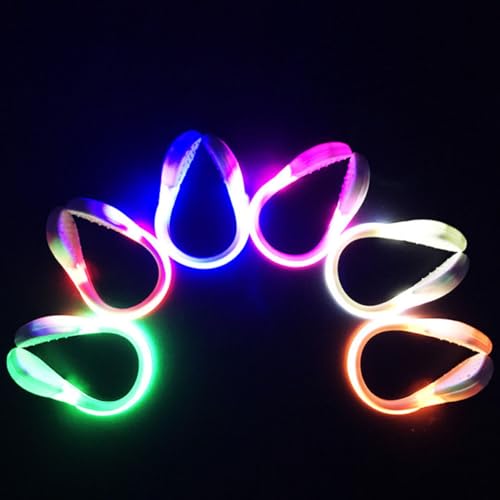 Clips de chaussures LED rechargeables USB Amosfun avec double mode lumière - 5