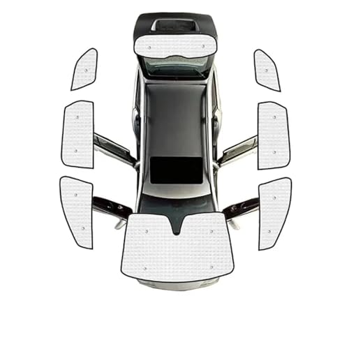 Pare-soleil voiture Peugeot 5008 contre habitacle brûlant et rayons UV