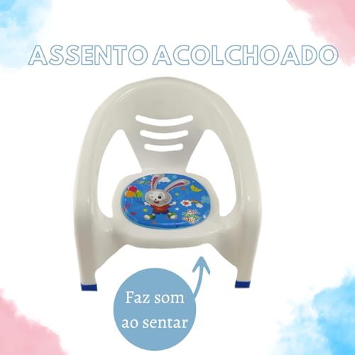 CADEIRA DE ALIMENTAÇÃO INFANTIL COMPACTA PORTÁTIL COM BANDEJA REMOVÍVEL (Azul)