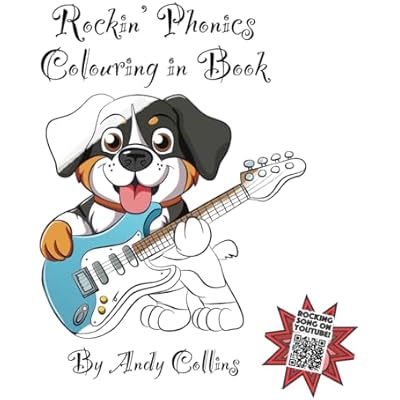 Rockin' Phonics Colouring in Book