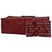 Scotch-Brite(TM) 7447B Abrasive Hand Pad, General Purpose, Maroon Color, Aluminum Oxide, Grit Very Fine (Case of 60)