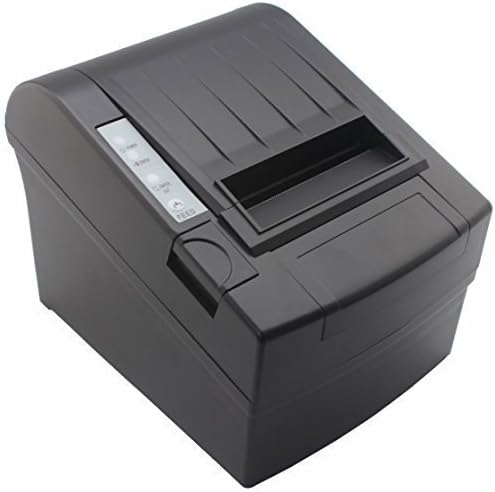 Radall 8220 Black 80mm Thermal Receipt Printer USB & LAN & Serial Thermal Printer Pos 80mm Receipt Printers All in One