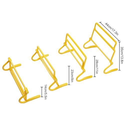 Speed Agility Training Equipment Set, Includes 4 Adjustable Hurdles, Agility Ladder, Leg Resistance Bands, Resistance Parachute, Jumping Rope & Carry Bag, 20 Disc Cones,Double Your Athletic Results - Image 3