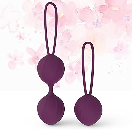 2 Bolas Chinas para Reafirmar la Piel para Mujer (Morado) Cover