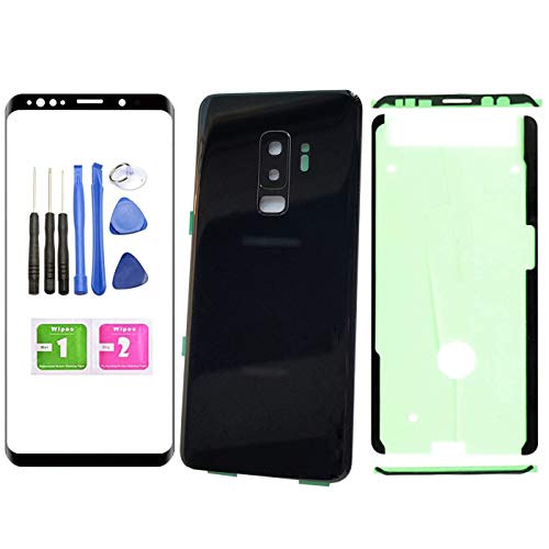 Ubrokeifixit Galaxy S9 Plus Front Screen Glass Lens,Rear Back Glass Cover Replacement for Samsung Galaxy S9+ G965 6.2 Ubrokeifixit Galaxy S9 Plus Front Screen Glass Lens,Rear Back Glass Cover Replacement for Samsung Galaxy S9+ G965 6.2