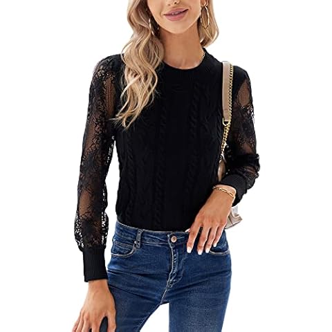 Pull en dentelle GRACE KARIN Cover