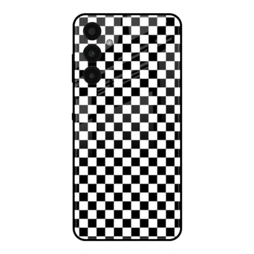 Image of SmashItUp Multicolour | Black and White Designer Printed TPU Metal Case Mobile Back Cover for Samsung A15 5G