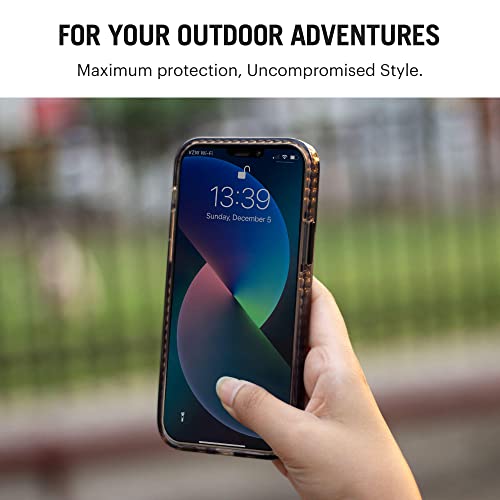 Image of DailyObjects Mobile Phone Case for iPhone 13 Pro Max | Printed Camouflage Blue Stride 2.0 Slim Back Cover | Designer Matte Finish | Hard Ultra Protective & Anti Shock