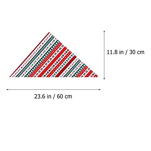 POPETPOP 4 PeÃ§as de Cachecol Cachecol Cachecol de Natal para Cachorros de Natal para Animais de Est