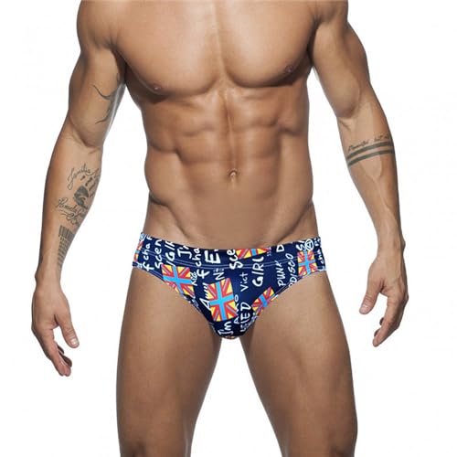 Men Push-Up Pad Swimming Briefs Swimwear Low Rise Bikini Adjustable Drawstring Underwear Sunbath Triangle Underwears2