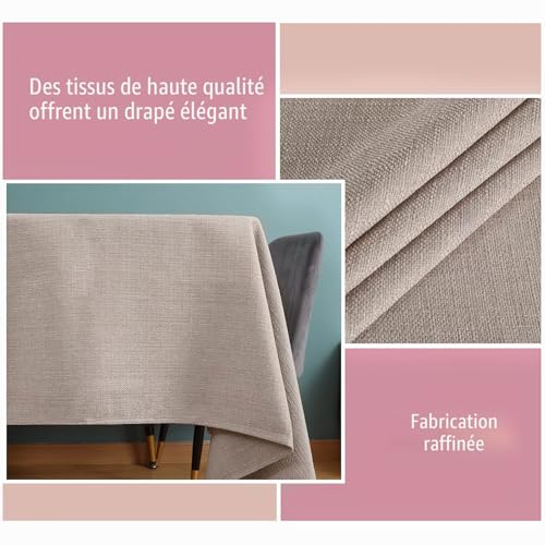 Nappe antitache et imperméable lavable en machine pour une protection de table durable - 4