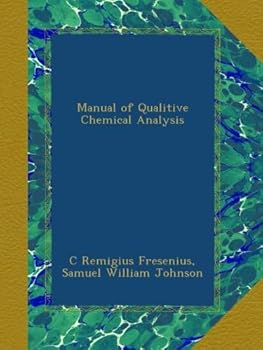 Paperback Manual of Qualitive Chemical Analysis Book