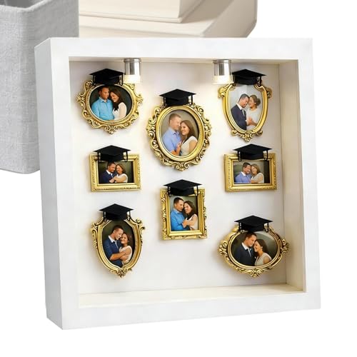 Mini marcos de museo dorados barrocos para una decoración personalizada de lujo 8