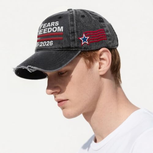 Image of 4th of July 250th Anniversary Dad Hats - Just Here for the Fireworks, Fireworks Director - Patriotic Baseball Cap