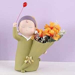 Meubilair ambachten Meisje ingang sleutel opslag hars decoratie woonkamer TV Kabinet lade thuis desktop decoratie…