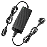 Convertisseur 220V 12V Puissant: Transformateur 220v 12v efficace pour réduire l'alimentation domestique à 12V DC. Idéal pour alimenter vos appareils de voiture à la maison ou au bureau avec une puissance stable de 120W.