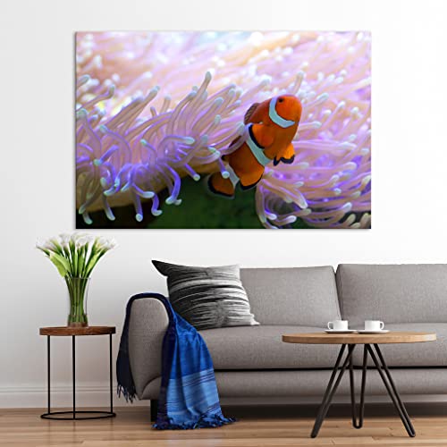 Toile animaux phosphorescente pour sublimer votre salon - 3