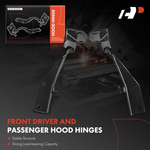 A-Premium Driver and Passenger Hood Hinges Compatible with Nissan Sentra 2007-2012, Set of 2 Front Left and Right Side Hood Hinges, Replace# 65401ET030, 65400ET030 by A-Premium - Image 3