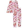 Biyejit Rose Horse Womens Pyjamas Set Top with Pants Sleepwear Pjs Round Neck Soft Fall Homewear Nightgown with Pockets for Pajama Party,Home Pack of 2 XS-6XL #3