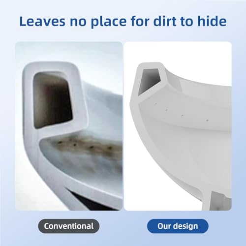 Two Piece Toilet, 21" Elongated Toilets for Bathrooms With Soft Close Seat, Extra Tall Height With 1.28 GPF Siphonic Flush Cotton White