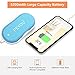 PEYOU Calentador de Manos USB, [Iluminación Led] Calienta Manos Recargable, 5200mAh Banco...