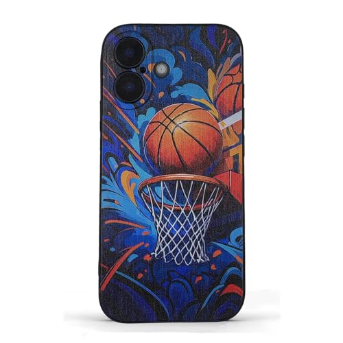BDWISGLD iPhone 17 Basketball Shockproof Case 6.3