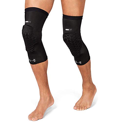 Under Armour Gameday Armour Pro Padded Leg SLVS-BLK,MD by Under Armour - Image 2