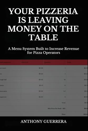Your Pizzeria Is Leaving Money on the Table: A Menu System Built to Increase Revenue for Pizza Operators Your Pizzeria Is Leaving Money on the Table: A Menu System Built to Increase Revenue for Pizza Operators